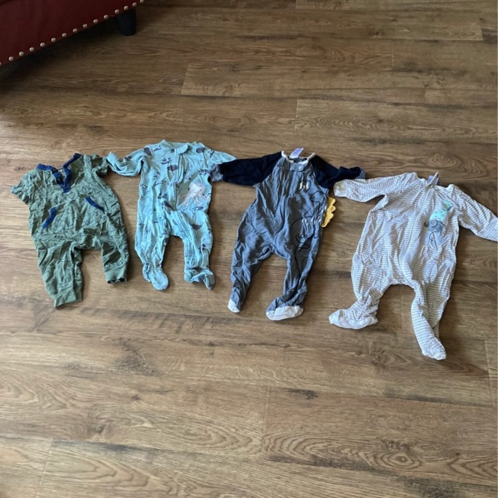 Four outfits 3-6 months